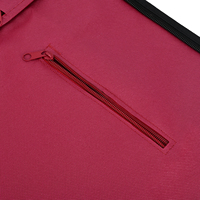 Bolsa de Embalaje para Ropa Plegable, Resistente al Polvo, con Logotipo Personalizado, de Alta Calidad, Negra, de Tela No Tejida
