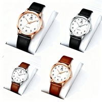 Montre d'examen pour fonctionnaires unisexe MIYOTA Mouvement à quartz 42mm Verre 20mm Boîtier en alliage