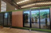 Nouveau design de cabine Apple tendance petite maison préfabriquée maisons hangar mobile Pod Dome House Cabine Apple avec salle de bain préinstallée