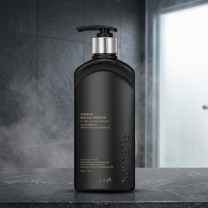 Shampoo à la kératine LIZK Premium anti-frisottis et anti-pelliculaire pour cheveux abîmés, formule concentrée en bouteille de 350 g - Product Image 3