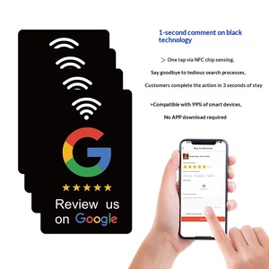 Tarjeta NFC de reseñas, Tarjeta de comentarios de <span class=keywords><strong>YouTube</strong></span> con Google Tap-to-Share, Tarjeta de intercambio de eventos <span class=keywords><strong>para</strong></span> citas en Line/WhatsApp, Hecho a medida, Fabricado en China continental - Product Image 3