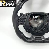 Volant en fibre de carbone et cuir de haute qualité Rppf avec LED pour Camaro 6e génération 2016-2020