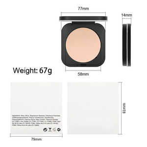 Polvo Compacto <span class=keywords><strong>de</strong></span> Marca Propia con Logotipo Personalizado para Todo Tipo <span class=keywords><strong>de</strong></span> Piel, Corrector <span class=keywords><strong>de</strong></span> Contorno para Piel Oscura, Base <span class=keywords><strong>de</strong></span> <span class=keywords><strong>Maquillaje</strong></span> Facial - Product Image 5