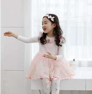 Vestido de Princesa de Importación y Exportación para Niñas, Estilo Latino Indio - Product Image 3