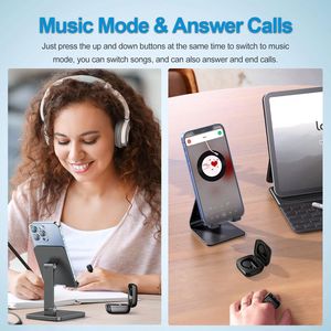 Control Remoto TikTok con Anillo para Pasar Páginas, para <span class=keywords><strong>iPhone</strong></span>, Android, iPad, Celular, Control Remoto para Cámara, Botón para Selfies - Product Image 6