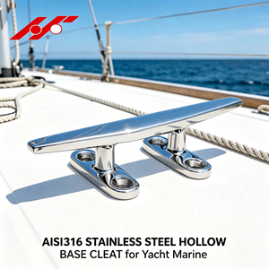 Crampon de bateau marin Hydro Yacht en acier inoxydable AISI316 SILHOUETTE CLEAT - Product Image 5