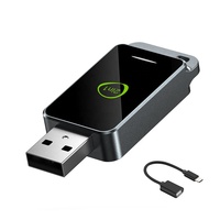 Adaptador Inalámbrico Carplay Android Auto, Caja Usbc, Dongle Bluetooth Usb, Toyota Hyundai, Proveedor Verificado para Audi Q7 2016-2018 Mib2