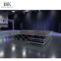 Scène de concert pliable à installation rapide, plateforme araignée, en promotion