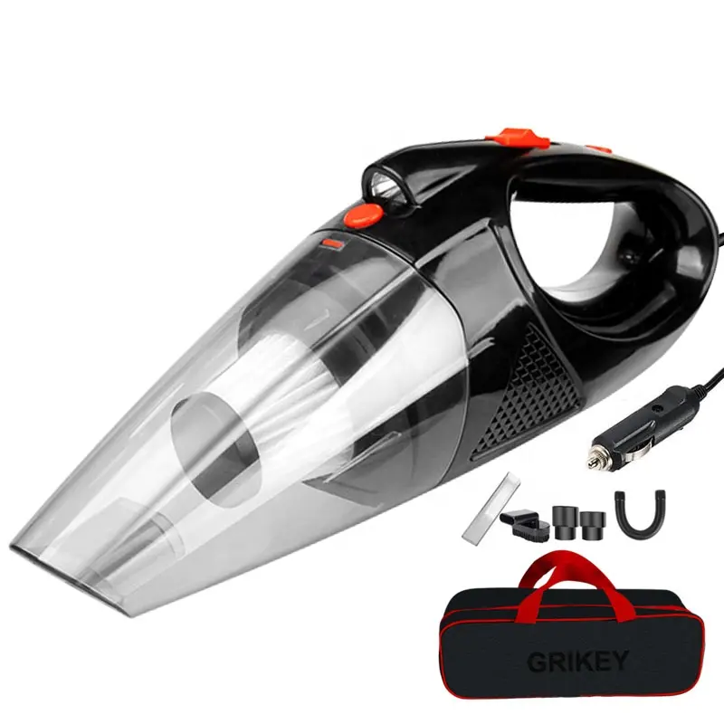 Car Vacuum Cleaner High Power 8000PA Portable Corded Handheld Vacuum with LED Light Deep Detailing Cleaning Kit of Car Interior