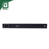Unité de distribution d'alimentation (PDU) intelligente GETEKnet pour centre de données, avec prise technologique C19, moniteurable, conforme à la norme IEC C13, pour armoire de rack