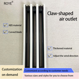 Thiết kế hiện đại vuông tuyến tính khe cắm khuếch tán không khí hợp kim nhôm Trần thông gió lưới tản nhiệt cho khách sạn - Product Image 3