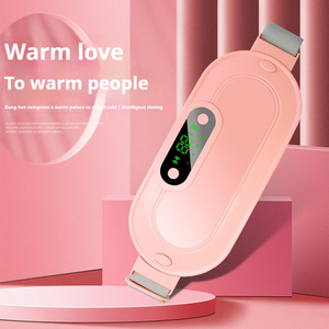 Cinturón de masaje corporal inalámbrico recargable inteligente, almohadilla de calefacción menstrual para mujeres con alivio del dolor de cintura - Product Image 4