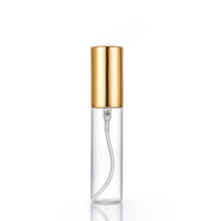 Vente en gros de flacons vaporisateurs de parfum miniatures rechargeables pour voyage, petits flacons testeurs de parfum en verre