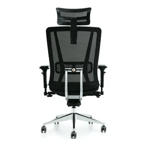 Adjustable Work Free Shipping luxury Comfortable Fabric Mesh Swivel Executive computer pc BOSS Ergonomic Office Chairs