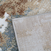 Tapis Wilton en polypropylène à motif abstrait, texture douce et luxueuse, facile à nettoyer, pour salon et chambre à coucher – Collection 2026 en vogue