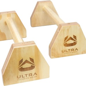 Équipement de fitness transfrontalier en bois pour pompes, support d'entraînement aux équilibres, barres parallèles, avec support de poignet - Product Image 2