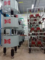 Reactor Limitador de Corriente de Núcleo de Aire de Alta Tensión 6-35KV Tipo Seco Clase de Aislamiento H IP54 50Hz 50-500kvar para Subestaciones