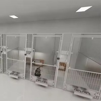 Dierenasiel Hond Kennel Fokken Hond Rennel Kennel Shanghai Fabriek Kratten Voor Grote Honden