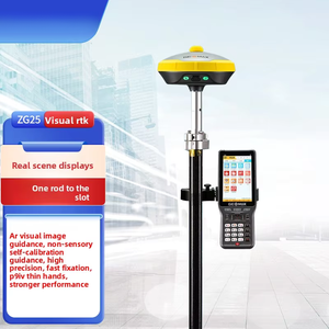جهاز استقبال GNSS إصدار التخطيط المرئي Leica GEOMAX ZG25 <span class=keywords><strong>RTK</strong></span> GPS لأعمال المسح وتحديد المواقع عبر الأقمار الصناعية الهندسية - Product Image 5