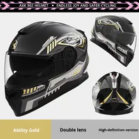 Casque de moto intégral toutes saisons certifié DOT, ABS, double visière, ventilé, anti-buée, unisexe, doublure en coton, garantie 1 an