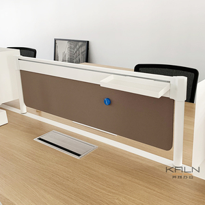 2025 nóng bán đồ nội thất hiện đại Bàn nhân viên bốn chỗ ngồi Máy Trạm văn phòng điều hành bàn - Product Image 6