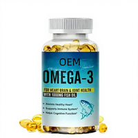 Gélules d'huile de poisson oméga-3 hautement concentrée, vente en gros en vrac pour usines, complément nutritionnel quotidien pour le soutien général de la santé