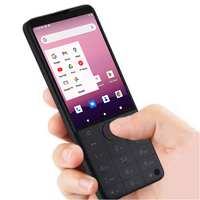 Smartphone Android 12 avec clavier, version Google, 4 Go de RAM, 64 Go de stockage, Qin F22 Pro, écran tactile, prise en charge 4G LTE, gravure arabe