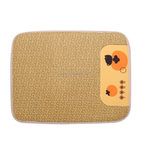 Alfombra Refrescante de Verano para Perros Pequeños y Medianos, Auto-Regulable, de Ratán, Tipo Sofá Cama, Natural, Transpirable y Sostenible - Product Image 4