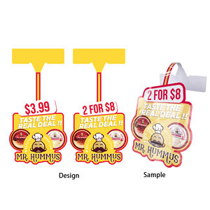 Diseños Publicitarios para Supermercados, Etiquetas de Exhibición para Estantes, Impulsores de Ventas Impactantes, Colgantes y Adornos para Estantes - Product Image 2