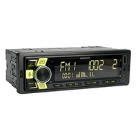 Autoradio Lecteur MP3 DSP Bluetooth Radio FM USB AUX Carte TF Affichage LED Numérique Autoradio Mono-DIN