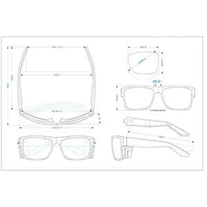 Finewell finewell แว่นตากีฬาคุณภาพสูงกระจกวินเทจเป็น/NZS 1337.1ความปลอดภัย Z87แว่นกันแดดผู้ชายผู้หญิง - Product Image 3