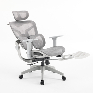 Nouvelle chaise de <span class=keywords><strong>bureau</strong></span> moderne avec dossier haut en tissu maillé, pivotante, <span class=keywords><strong>ergonomique</strong></span>, pour personnel de <span class=keywords><strong>bureau</strong></span> - Product Image 6