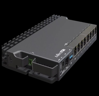 MikroTik Venta caliente RB5009UG + S + IN 10G SFP + 7X Gigabit Quad Core PoE router switch RB5009UG + S + IN