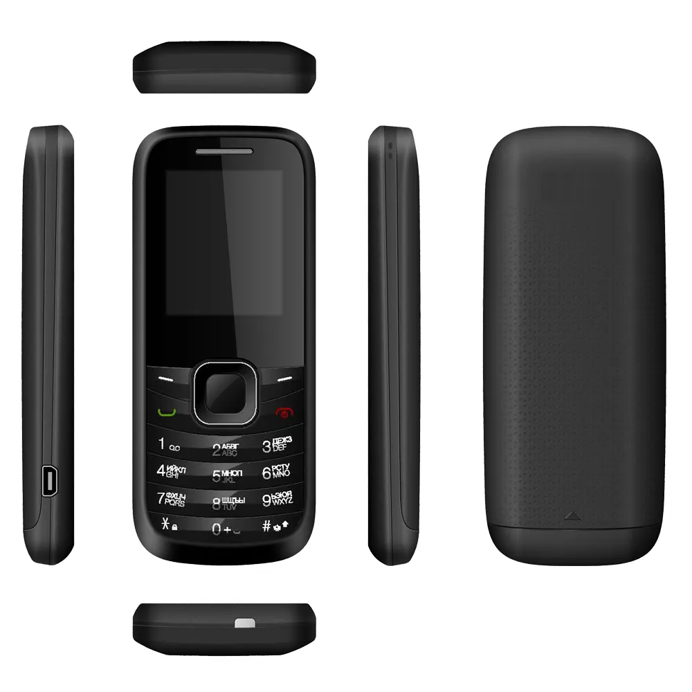 MC6012V 1.77 인치 키패드 Mobile CDMA 1X 800Mhz 1900MHz 기능 전화 토치 노인