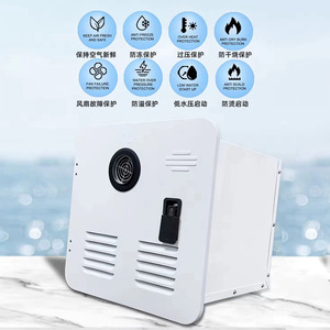 Calentador de Agua a Gas para RV de 12L, Temperatura Constante, Vertical, Instantáneo, con Pantalla LED, Carcasa Metálica, Entrada Inferior - Product Image 2