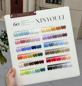 Otoño Invierno serie 60 <span class=keywords><strong>colores</strong></span> 12ml UV Gel esmalte de <span class=keywords><strong>uñas</strong></span> conjunto estilo francés con lámpara LED <span class=keywords><strong>para</strong></span> DIY nueva temporada arte de <span class=keywords><strong>uñas</strong></span> - Product Image 6