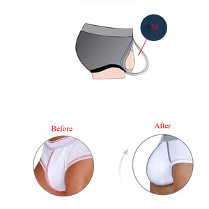 Boxers FTM avec rembourrage en éponge, vente en gros de sous-vêtements FTM avec rembourrage en mousse, vêtements transgenres, agrandisseurs de pénis, boxers pour hommes avec éponge - Product Image 5