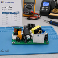 Adaptateur d'alimentation pour carte de circuit imprimé 27W 36W, 9V 12V 15V 19V 24V 1.5A 1.89A 2.4A 3A, alimentation à cadre ouvert SMPS