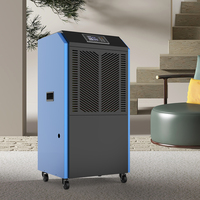 Déshumidificateur industriel Orvis 220V pour entrepôt, usine, ferme, contrôle de l'humidité élevée, déshumidificateur à compresseur 138L/D