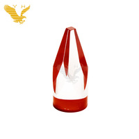 Marqueur de victoire de roulette transparente acrylique rouge YH
