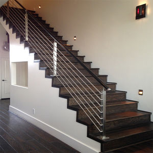 Rampe de villa moderne en acier inoxydable DIY, design de balustrade en tige solide - Product Image 3