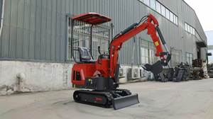 Mini-excavatrice hydraulique compacte chinoise 1t avec moteur à engrenages et pompe Liyuan, moteur Isuzu, accessoire de préhension - Product Image 6