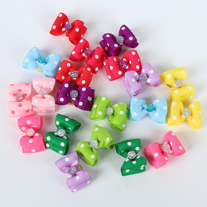 แถบยางรัดผ<span class=keywords><strong>ม</strong></span>สุนัขพร้อมเพชรหลากสไตล์ - Product Image 6
