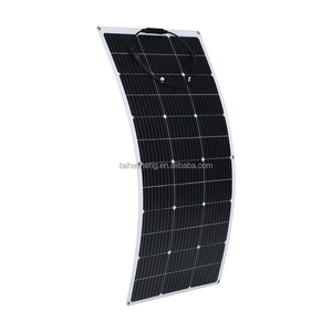 Module solaire souple monocristallin en silicium de 100 W pour usage domestique, panneau flexible pour fenêtres - Product Image 2