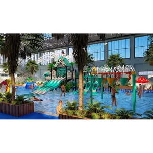 Parque Acuático Infantil al Aire Libre, Gran Parque Acuático, Mini Parque Acuático, Centro Comercial, Diversión Acuática - Product Image 3