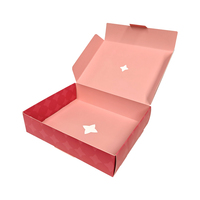 Emballage en carton ondulé kraft écologique recyclable pour l'impression couleur et l'embossage, pour les produits cosmétiques et de soin de la peau, boîte d'expédition pour les chaussettes en fourrure