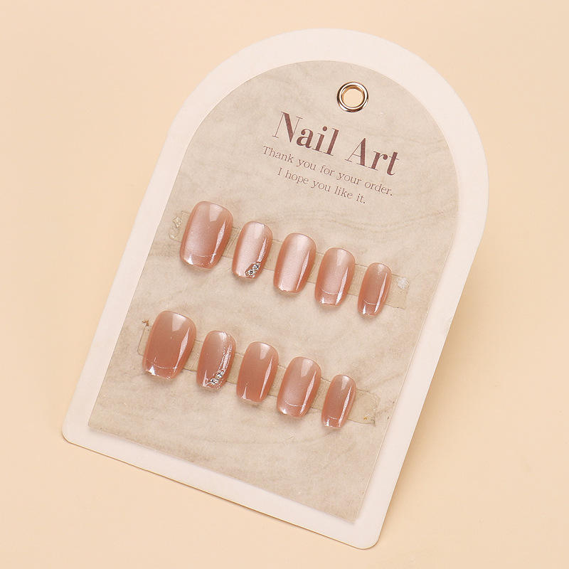 เล็บทำมือ1729กล่องขนาด10ชิ้น