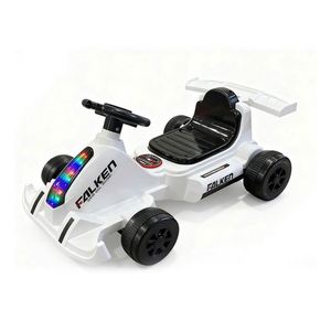 Voiture musicale adaptative pour l'éveil précoce avec éclairage, fonction de conduite à pédales, noire, batterie 6V4Ah, modèle conçu pour une utilisation durable - Product Image 2