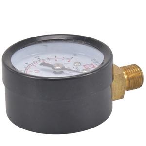 เกจวัดความดันตัวชี้คู่แบบแม่นยำ1/4 NPT 2.3ความแม่นยำสูงรับประกัน1ปีโรงงานจีนเจ้อเจียง - Product Image 3