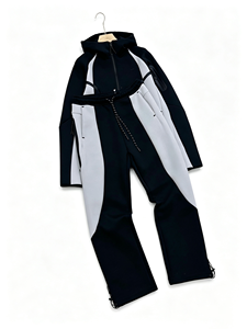 Nouvelle veste zippée à capuche en coton tricoté à couche d'air pour homme, style printemps-automne, idéale pour le sport décontracté et les tenues de loisirs - Product Image 5